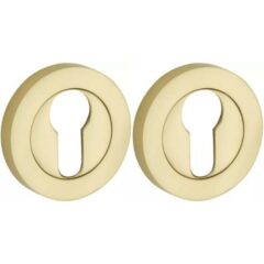 Set van twee PC-Plaatjes Vivo BB messing gelakt