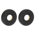 Set van twee krukrozetten Vivo mat zwart