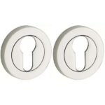 Set van twee PC-Plaatjes Vivo BB glans nikkel