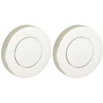 Set van twee blinde plaatjes Vivo BB glans nikkel