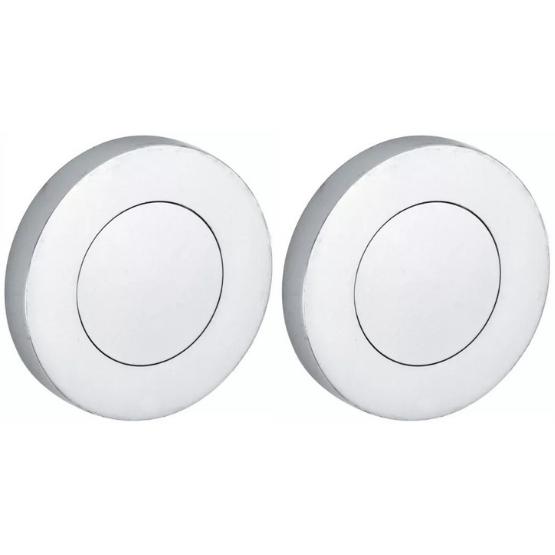 Set van twee blinde plaatjes Vivo BB glans chroom