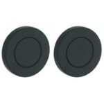 Set van twee blinde plaatjes Vivo BB mat zwart