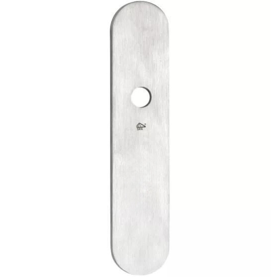 SKG3 ovaal schild blind buiten mat nikkel PVD