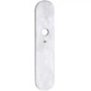 SKG3 ovaal schild blind buiten mat chroom