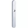 SKG3 ovaal smal schild blind buiten mat chroom