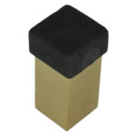 ODShop deurstop vloermontage 25x58mm mat messing