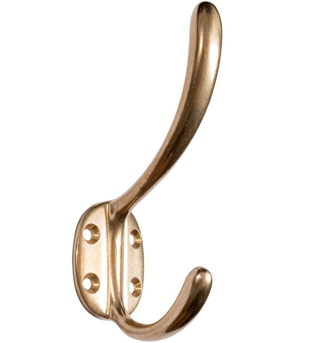 Hoedhaak Bern messing antiek