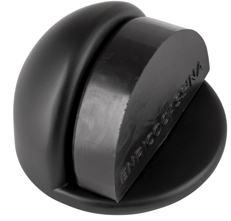 Deurstopper Halfrond mat zwart