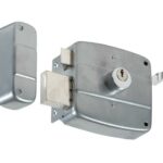 Oplegdeurslot 7490 DIN rechts staal alu