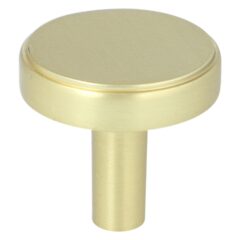 Knop Universum 30 mm mat goud