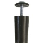 Stopper voor rolluiken 40 mm brons