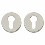 Intersteel cilinderrozetten verdekt ø50x8mm nikkel