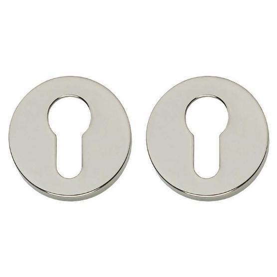 Intersteel cilinderrozetten verdekt ø50x8mm nikkel