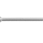 Intersteel Bout 6-kant M6x100mm tbv SKG3 rozetten voor deurdikte 87-89mm rvs