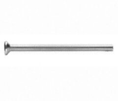 Intersteel Bout 6-kant M6x90mm tbv SKG3 schilden voor deurdikte 75-79mm rvs
