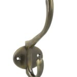 Kapstokhaak 135x58 mm zamak antiek brons