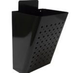 Post opvanger staal zwart