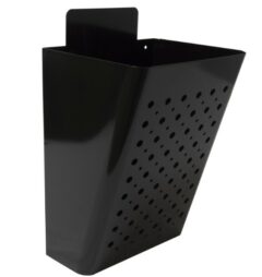 Post opvanger staal zwart