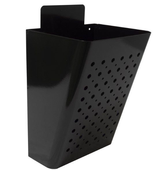 Post opvanger staal zwart