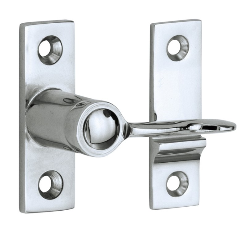 Raamwervel Elegant 20mm verend glans chroom