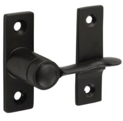 Raamwervel Elegant 20mm verend mat zwart