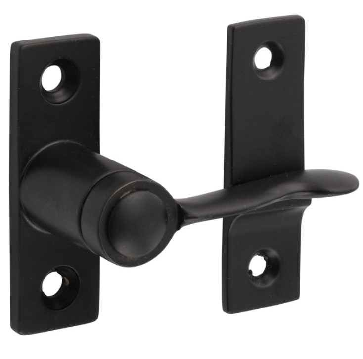 Raamwervel Elegant 20mm verend mat zwart