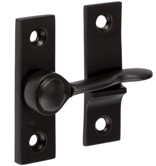 Raamwervel Elegant 20mm mat zwart