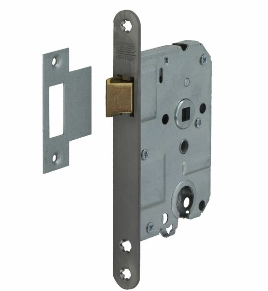 Nemef cilinder PC55 insteek loopslot 1269 met RVS voorplaat