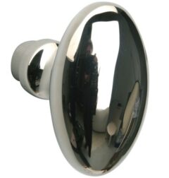 Knopkruk Ei 60x32 mm glans nikkel