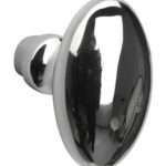 Knopkruk Ei 60x32 mm glans chroom