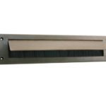 Ellen Tochtklep met borstel bruin