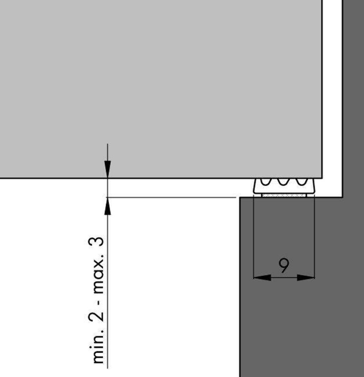 Ellen zelfklevende tochtstrip E-profiel 7.5m x 9 mm zwart