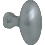 Knop Ei tbv SKG schild mat chroom