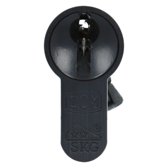 DOM Plura cilinder 50/50 SKG2 zwart - Afbeelding 3