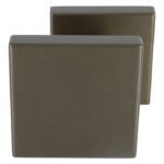 Voordeurknop BASIC BSQ60V Vast op Rozet Donker Brons