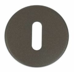 Sleutelplaatje rond 10 mm brons