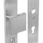 Intersteel Veiligheidsschilden PC92 met kerntrek beveiliging greep/kruk SKG3 RVS Rechthoekig