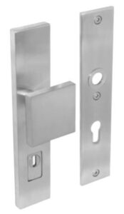 Intersteel Veiligheidsschilden PC92 met kerntrek beveiliging greep/kruk SKG3 RVS Rechthoekig