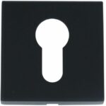 PC-Plaatje Vierkant 53x53x10 mm PVD gunmetal