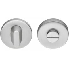 Toiletgarnituur blind BASIC LBWC50D-ZI 8mm mat RVS