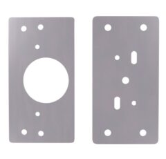 Scharnier reparatieplaat 90x45 mm rvs