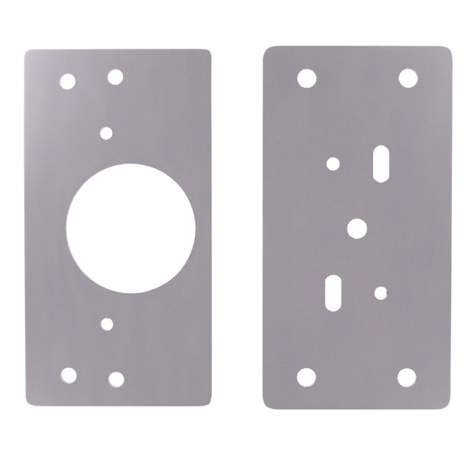 Scharnier reparatieplaat 90x45 mm rvs