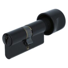 DOM Plura knopcilinder K35/35 SKG2 zwart