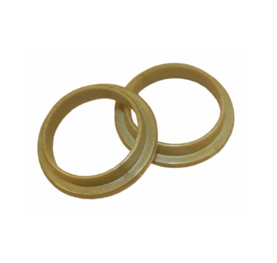 Intersteel halsring ø21x1mm reductiemaat ø18mm-16mm nylon bruin