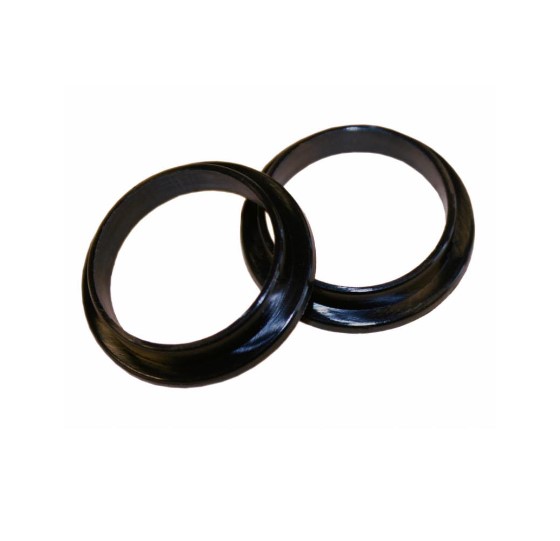 Intersteel halsring ø20x1mm reductiemaat ø18mm-16mm nylon zwart