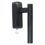 Draaikiepgarnituur BASIC LBVIIDKLOCK-O PVD Gunmetal