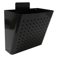 Post opvanger groot staal zwart