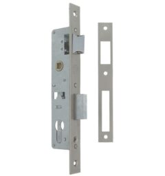 Smaldeurslot inclusief sluitplaat PC85 doornmaat 25 mm