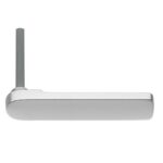 AXA Deurkruk stiftdeel Flat DD 38-54 mm aluminium geslepen F1