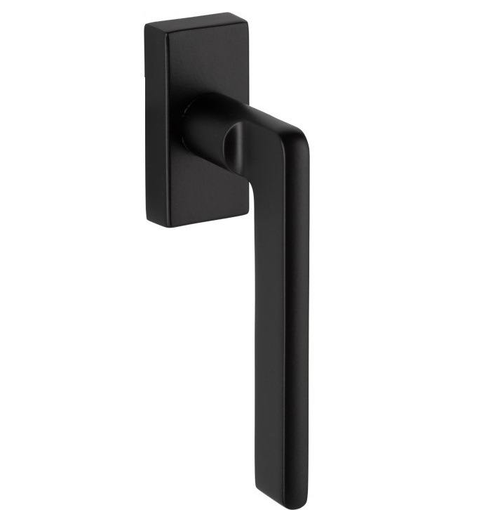 Draaikiepgarnituur Piatto/Bauhaus mat zwart